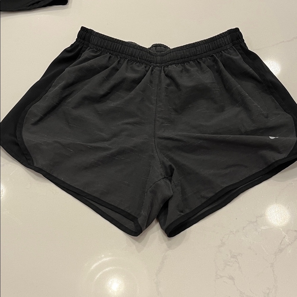 Nike Black Girls Athletic Shorts
